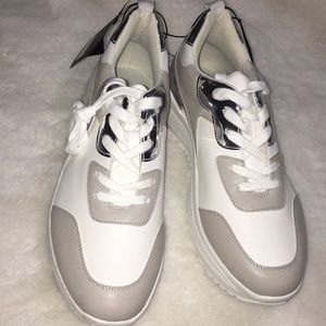 Forever21 white platform sneakers
